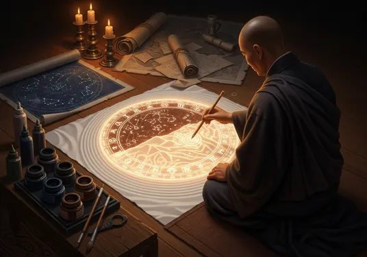 Die Essenz von 18 Grad Widder: Sabian Symbole, Fixsterne und Grad-Analyse im Tierkreiszeichen