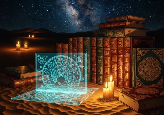 Étoile Fixe Algol : Calcul Astrologie Signe Maison Sens