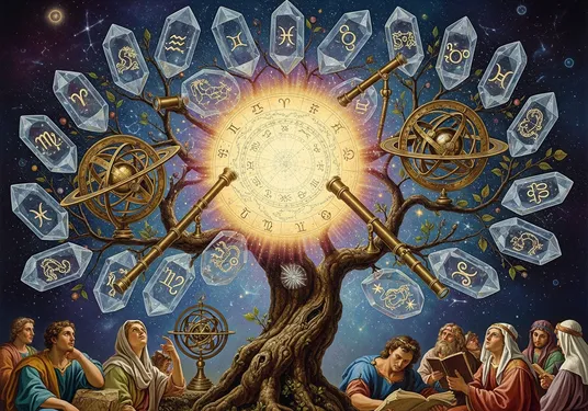 25 Grau de Áries: Símbolos Sabianos, Estrelas Fixas e Assinatura Cármica