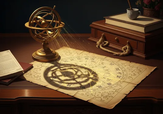 牡羊座15度のサビアンシンボルと固定星：宇宙の閾値と魂の羅針盤