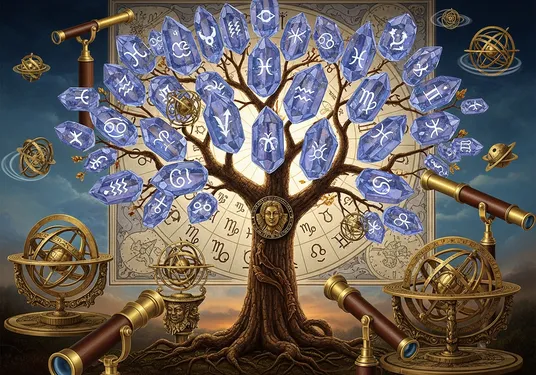 小惑星Dna (55555): 占星術におけるサインとハウスの意味の計算