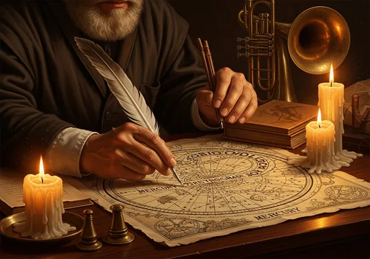 Gwiazda stała Mesarthim: Znaczenie, Astrologia, Obliczenia w Domach i Znakach
