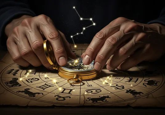 12度白羊座的黄道十二宫度数解析：萨宾符号与固定星辰的宇宙密码