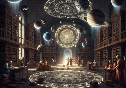 6度白羊座的黄道十二宫度数解析：萨比恩符号与固定星辰的宇宙密码